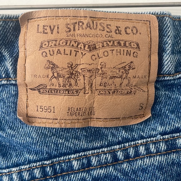 Vintage 70s Levi’s Orange Tab high waisted flares 30x36 - Picture 3 of 7